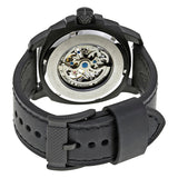 Fossil Modern Machine Automatic Skeleton Grey Dial Black Steel Strap Watch for Men - ME3134 Buy Now By Fossil