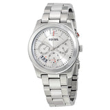 Fossil Boyfriend Multifunction Silver Dial Silver Steel Strap Watch for Women - ES3883 Buy Now By Fossil