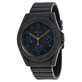 Fossil Popstastic Sport Black Dial Black Rubber Strap Watch for Men - FS5222 Buy Now By Fossil