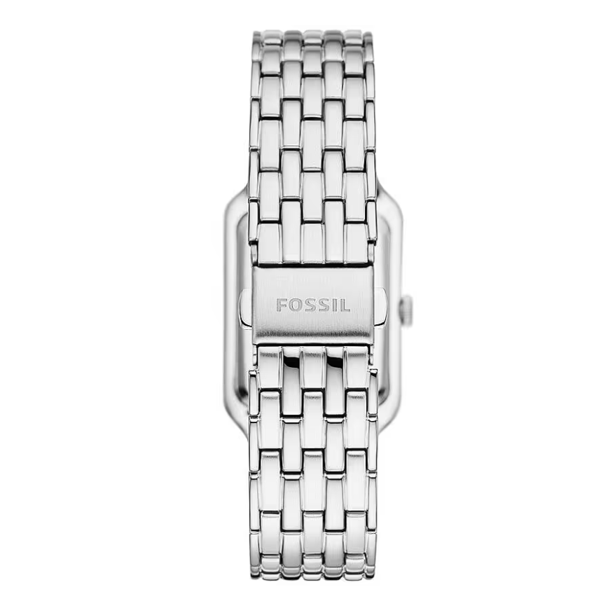 Fossil Raquel Three Hand Date Mother of Pearl Dial Silver Steel Strap Watch for Women - ES5306 Buy Now By Fossil