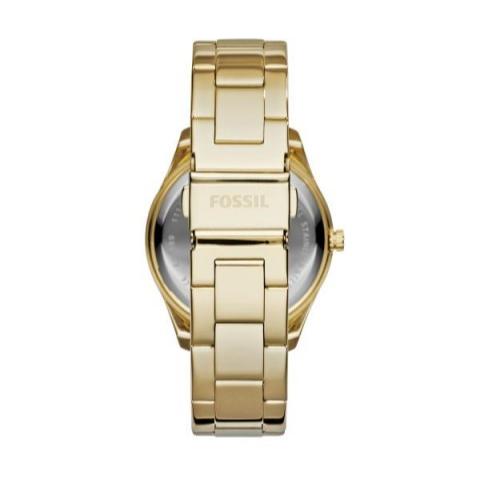 Fossil Stella Multifunction Gold Dial Gold Steel Strap Watch for Women - ES3589 Buy Now By Fossil