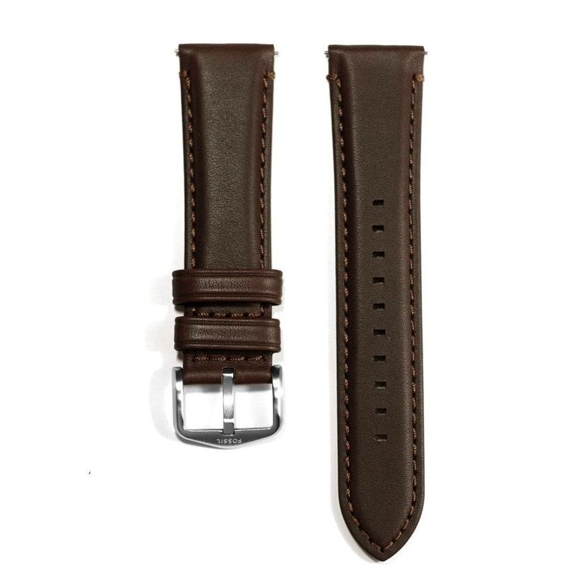 Fossil Grant Chronograph White Dial Brown Leather Strap Watch for Men - FS4735 Buy Now By Fossil