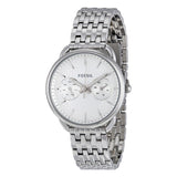 Fossil Tailor Silver Dial Silver Steel Strap Watch for Women - ES3712 Buy Now By Fossil