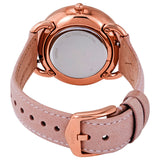 Fossil Tailor Quartz White Dial Pink Leather Strap Watch for Women - ES4393 Buy Now By Fossil