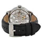 Fossil Townsman Automatic Skeleton Silver Dial Black Leather Strap Watch for Men - ME3041 Buy Now By Fossil