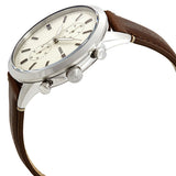 Fossil Pilot Chronograph White Dial Brown Leather Strap Watch for Men - FS5146 Buy Now By Fossil