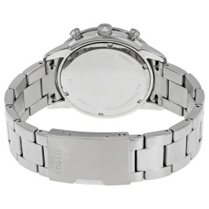 Fossil Townsman White Dial Silver Steel Strap Watch for Men - FS5346 Buy Now By Fossil