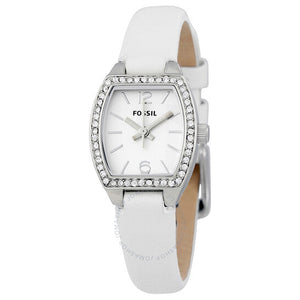 Fossil Molly White Dial White Leather Strap Watch for Women - ES3288 Buy Now By Fossil