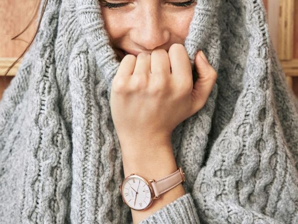 Fossil Jacqueline White Dial Pink Leather Strap Watch for Women - ES3988 Buy Now By Fossil