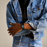 Fossil Raquel Three Hand Date Black Dial Black Steel Strap Watch For Women - ES5340 Buy Now By Fossil