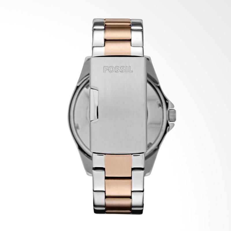 Fossil Riley Multifunction Rose Gold Dial Two Tone Steel Strap Watch for Women - ES4145 Buy Now By Fossil
