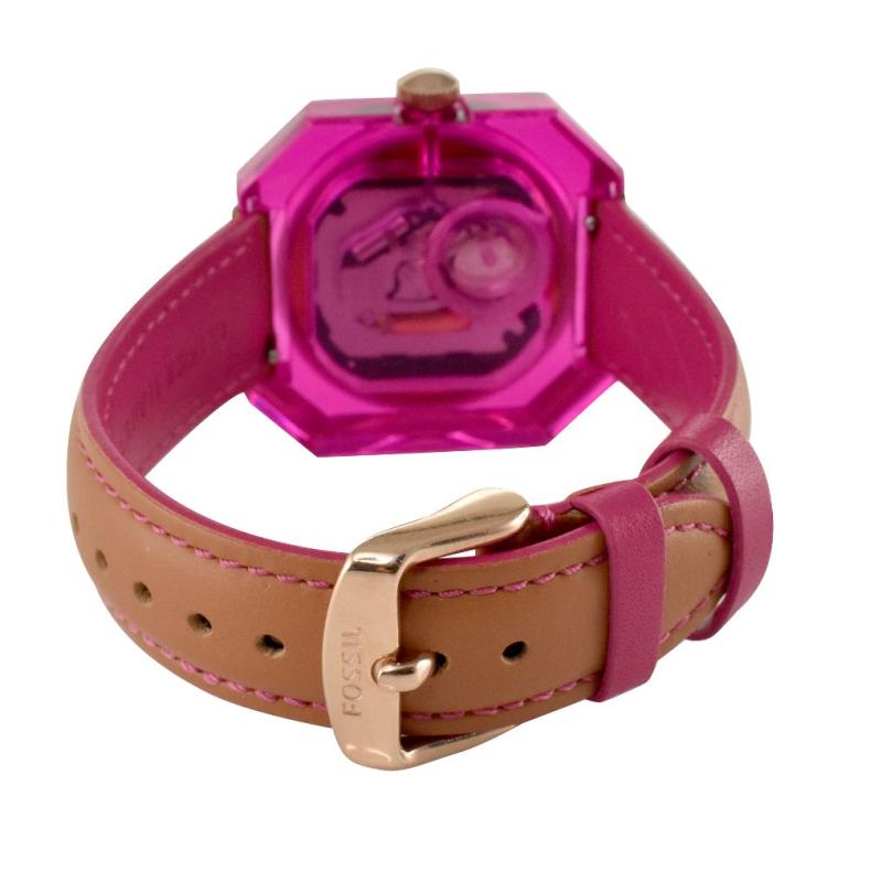 Fossil Candy White Dial Brown Leather Strap Watch for Women - ES3539 Buy Now By Fossil