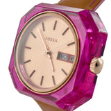 Fossil Candy White Dial Brown Leather Strap Watch for Women - ES3539 Buy Now By Fossil
