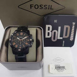 Fossil Grant Sport Chronograph Black Dial Black Steel Strap Watch for Men - FS5374 Buy Now By Fossil