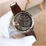 Fossil Townsman Automatic Black Dial Brown Leather Strap Watch for Men - ME1163 Buy Now By Fossil
