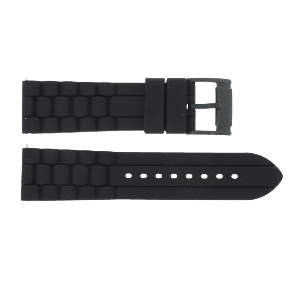 Fossil Machine Chronograph Black Dial Black Silicone Strap Watch for Men - FS4487 Buy Now By Fossil