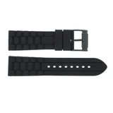 Fossil Machine Chronograph Black Dial Black Silicone Strap Watch for Men - FS4487 Buy Now By Fossil