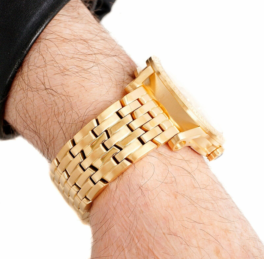 Versace Palazzo Empire White Dial Gold Steel Strap Watch for Men - VERD00318 Buy Now By Versace