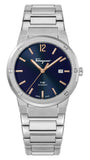 Salvatore Ferragamo F-80 Classic Black Dial Silver Steel Strap Watch for Men - SFDT02423 Buy Now By Salvatore Ferragamo