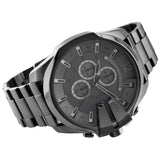 Diesel Mega Chief Chronograph Grey Dial Grey Steel Strap Watch for Men - DZ4282 Buy Now By Diesel