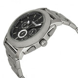 Fossil Machine Chronograph Black Dial Silver Steel Strap Watch for Men - FS4776 Buy Now By Fossil