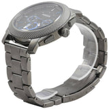 Fossil Machine Chronograph Brown Dial Grey Steel Strap Watch for Men - FS4931 Buy Now By Fossil