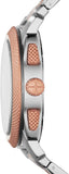 Fossil Machine Blue Dial Two Tone Steel Strap Watch for Men - FS5037 Buy Now By Fossil