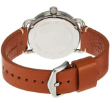 Fossil Commuter Blue Dial Blue Leather Strap Watch for Men - FS5325 Buy Now By Fossil