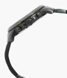 Fossil Grant Chronograph Olive Green Dial Green Steel Strap Watch for Men - FS5375 Buy Now By Fossil