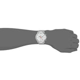 Fossil Neutra Chronograph White Dial Silver Mesh Bracelet Watch for Men - FS5382 Buy Now By Fossil