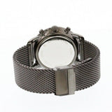 Fossil Neutra Chronograph Blue Dial Silver Mesh Bracelet Watch for Men - FS5383 Buy Now By Fossil