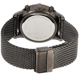 Fossil Neutra Chronograph Blue Dial Silver Mesh Bracelet Watch for Men - FS5383 Buy Now By Fossil