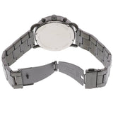 Fossil The Commuter Black Dial Grey Steel Strap Watch for Men - FS5400 Buy Now By Fossil