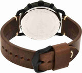 Fossil Commuter Chronograph Black Dial Brown Leather Strap Watch for Men - FS5403 Buy Now By Fossil