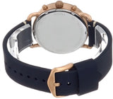 Fossil The Commuter Blue Dial Blue Leather Strap Watch for Men - FS5404 Buy Now By Fossil