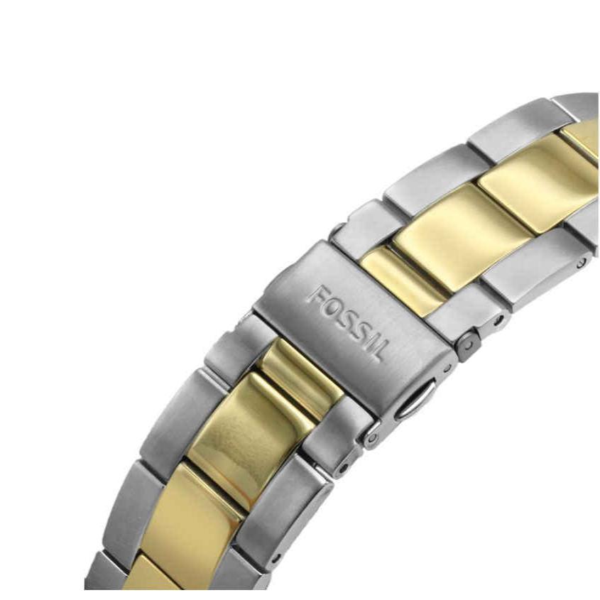 Fossil Neutra Chronograph Blue Dial Two Tone Steel Strap Watch for Men - FS5706 Buy Now By Fossil