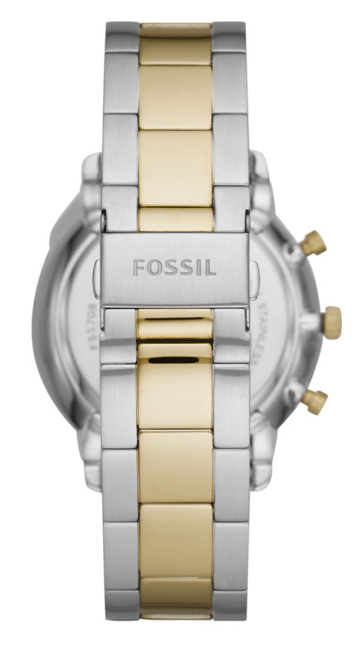 Fossil Neutra Chronograph Blue Dial Two Tone Steel Strap Watch for Men - FS5706 Buy Now By Fossil