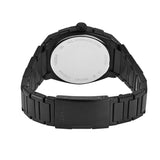 Fossil Everett Chronograph Black Dial Black Steel Strap Watch for Men - FS5797 Buy Now By Fossil