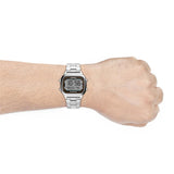 Fossil Retro Digital Silver Dial Silver Steel Strap Watch for Men - FS5844 Buy Now By Fossil