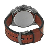 Fossil Bronson Chronograph Grey Dial Brown Leather Strap Watch for Men - FS5855 Buy Now By Fossil