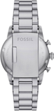 Fossil Sport Tourer Chronograph Green Dial Silver Steel Strap Watch for Men - FS6048 Buy Now By Fossil
