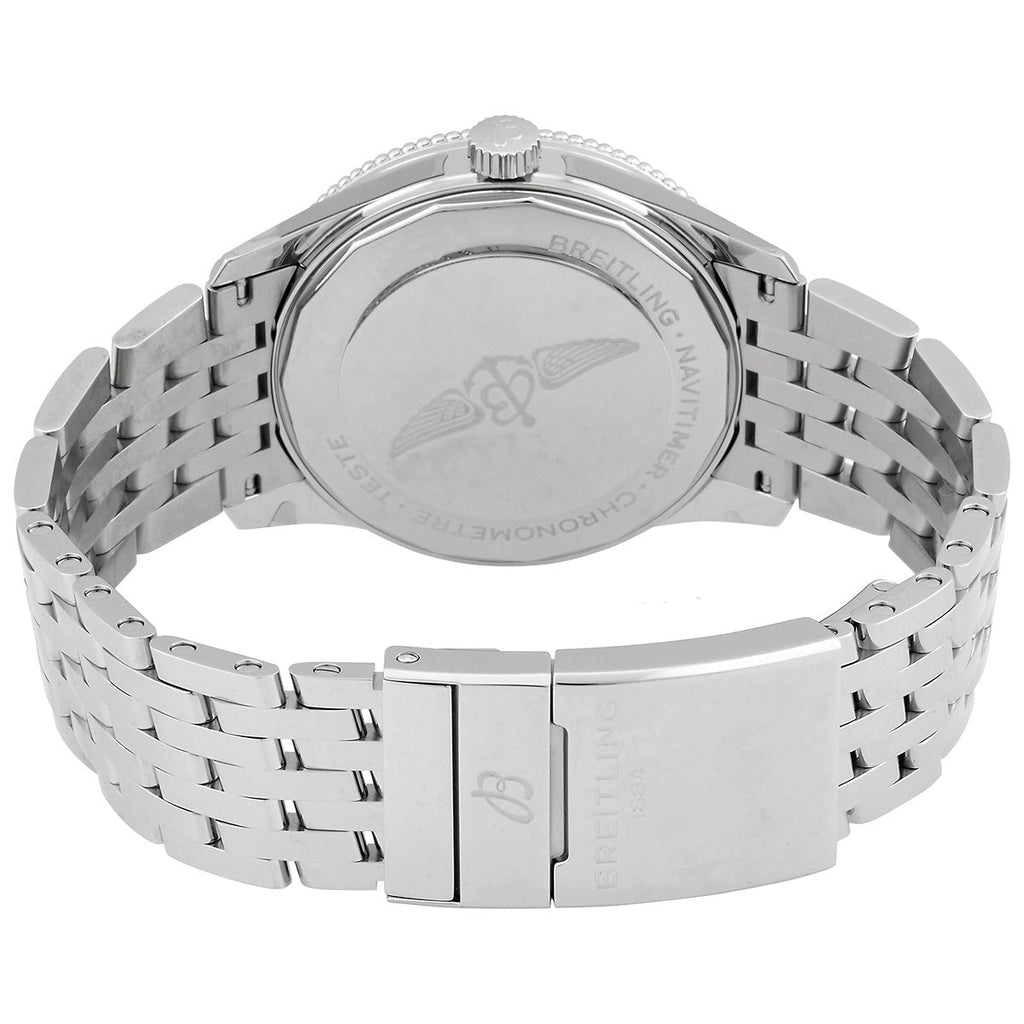 Breitling Navitimer Automatic 41mm Green Dial Silver Steel Strap Watch for Men - A17326361L1A1 Buy Now By Breitling