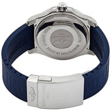 Breitling Superocean 44mm Automatic Blue Dial Blue Rubber Strap Watch for Men - A17367D81C1S2 Buy Now By Breitling