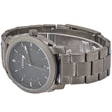Fossil Machine Chronograph Black Dial Grey Steel Strap Watch for Men - FS4774 Buy Now By Fossil