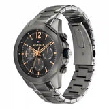 Tommy Hilfiger Lars Chronograph Black Dial Black Steel Strap Watch For Men - 1792061 Buy Now By Tommy Hilfiger