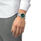 Tissot PRX Green Dial Silver Steel Strap Watch For Men - T137.410.11.091.00 Buy Now By Tissot