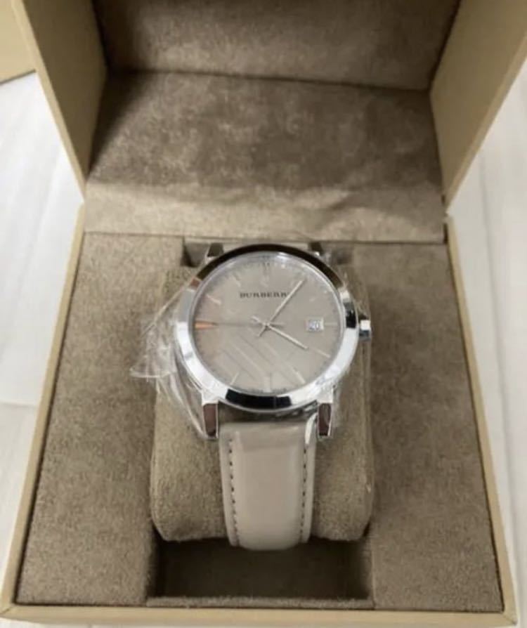 Burberry The City Silver Dial Beige Leather Strap Unisex Watch - BU9010 Buy Now By Burberry