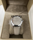 Burberry The City Silver Dial Beige Leather Strap Unisex Watch - BU9010 Buy Now By Burberry