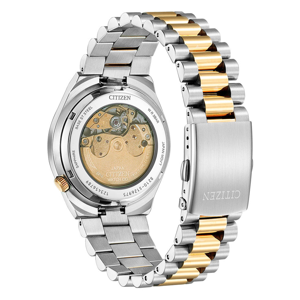 Citizen Tsuyosa Automatic Grey Dial Two Tone Steel Strap Watch For Men - NJ0154-80H Buy Now By Citizen