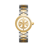 Tory Burch Reva Gold Dial Two Tone Steel Strap Watch for Women - TBW4027 Buy Now By Tory Burch